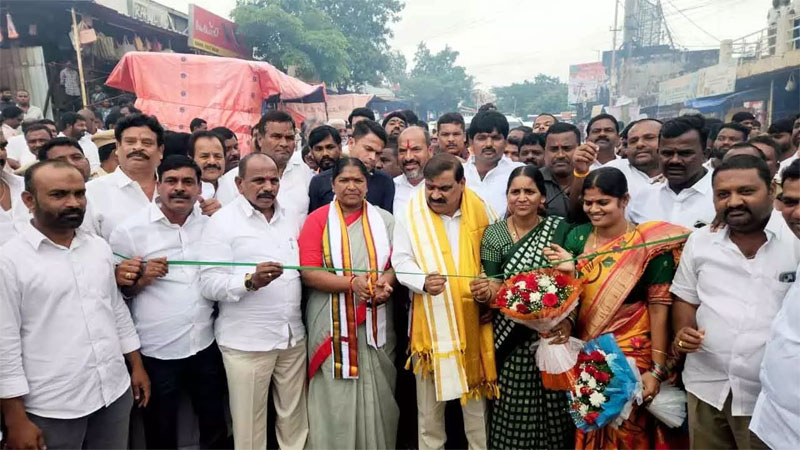 Seethakka : రంగారెడ్డి జిల్లా చేవెళ్లలో మంత్రి సీతక్క పర్యటన