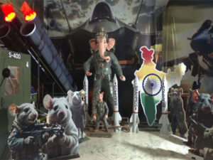 ‘ఆపరేషన్ సిందూర్’ థీమ్ గణపతిని చూశారా?