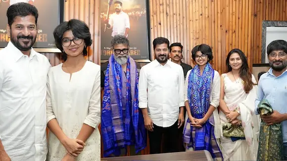 CM Revanth Reddy: జాతీయ అవార్డు గెలుచుకున్న సుకుమార్ కూతురిని సుకృతివేణిని అభినందించిన సీఎం రేవంత్