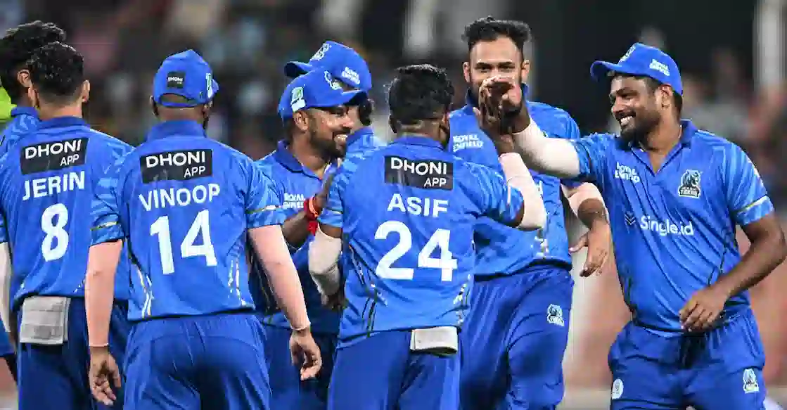 Kerala Cricket League - కొచ్చి బ్లూ టైగర్స్ ఉత్కంఠభరిత విజయం