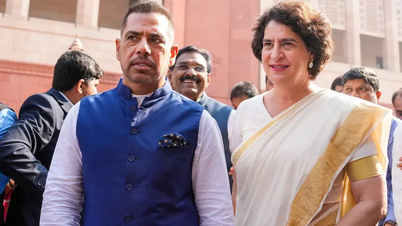 Robert Vadra: భూ కుంభకోణం కేసులో రాబర్ట్ వాద్రాకు షాక్