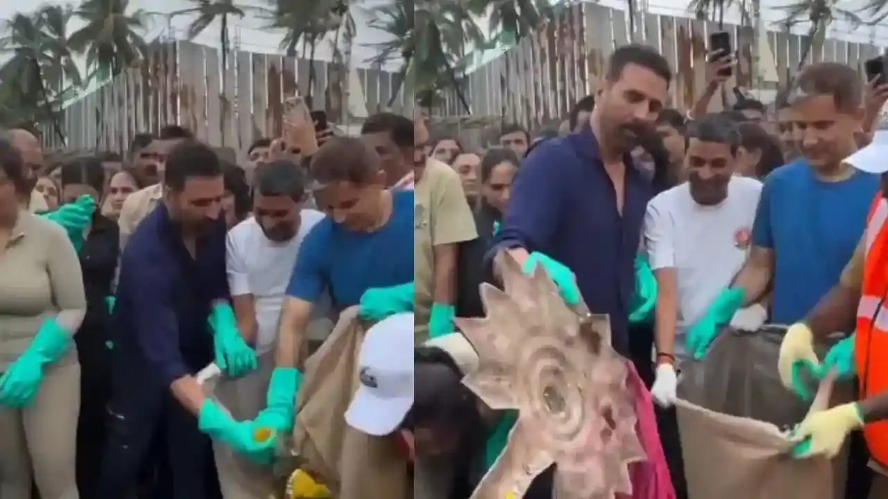 Telugu News:Akshay Kumar-గణేశ్ నిమజ్జనం తరువాత ముంబై బీచ్‌ల్లో క్లీనింగ్ డ్రైవ్