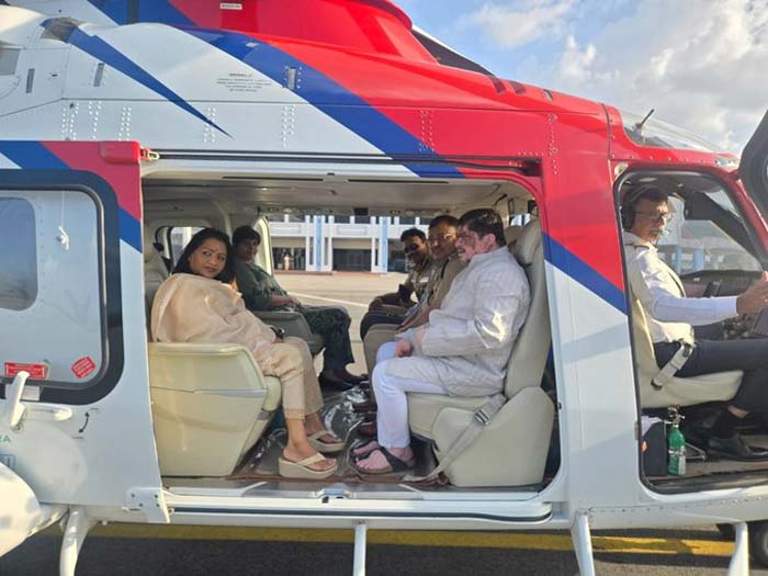 Ganesh Immersion : ఏరియల్ వ్యూ ద్వారా గణేష్ నిమజ్జన సరళిని పరిశీలించిన మంత్రి పొన్నం