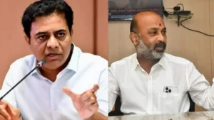 KTR – మంత్రి బండి సంజయ్‌పై కేటీఆర్ పరువు నష్టం దావా