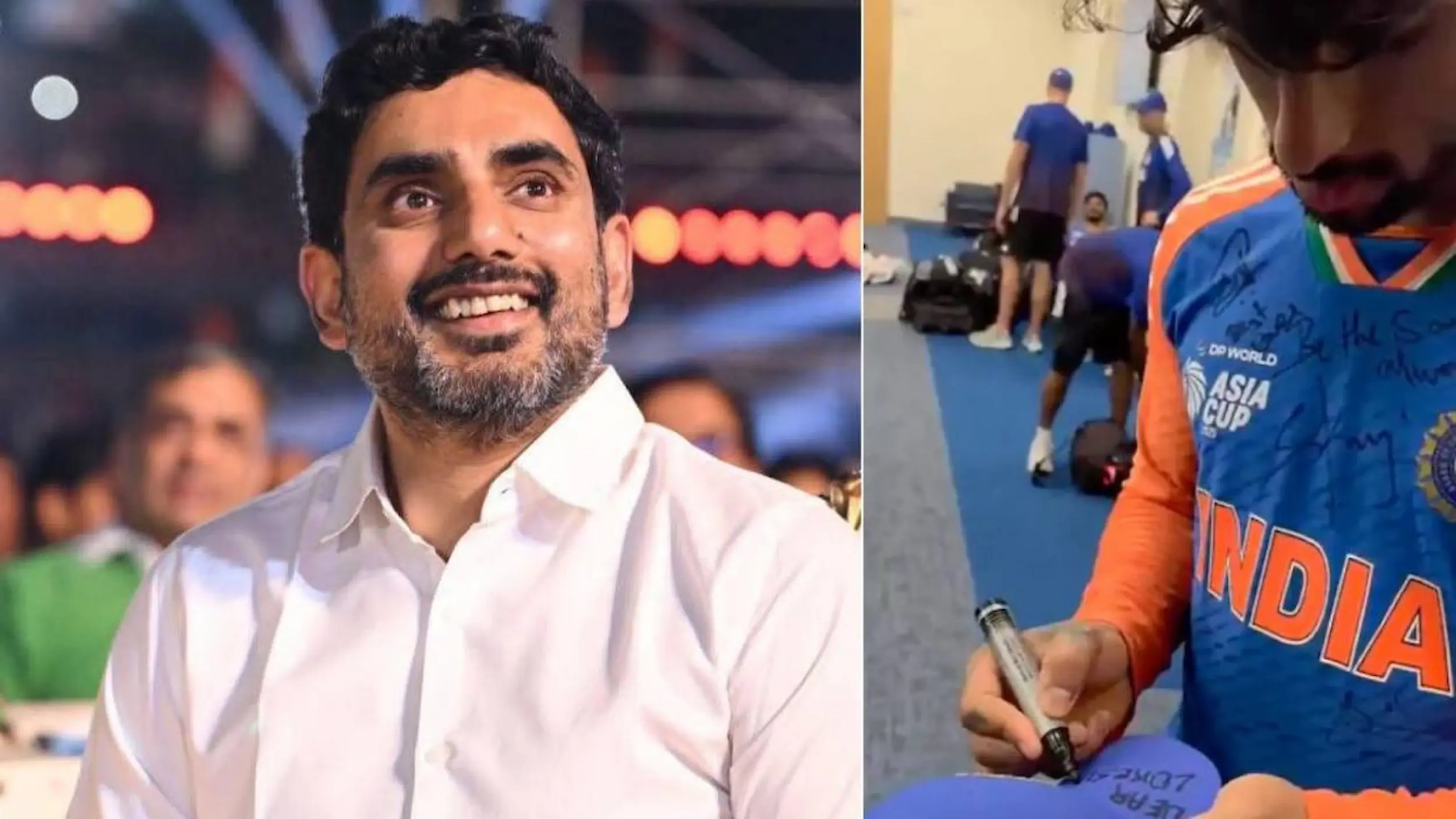 Tilak Varma: నారా లోకేశ్ కు తన క్యాప్ ను కానుకగా ఇచ్చిన తిలక్ వర్మ