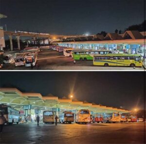 మునిగిపోయిన ఎంజీబీఎస్​ బస్టాండ్​