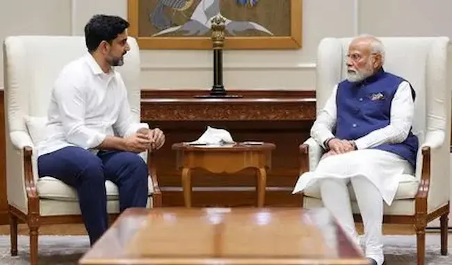News Telugu: Nara Lokesh: ఢిల్లీలో ప్రధాని మోదీ తో మంత్రి నారా లోకేశ్ సమావేశం