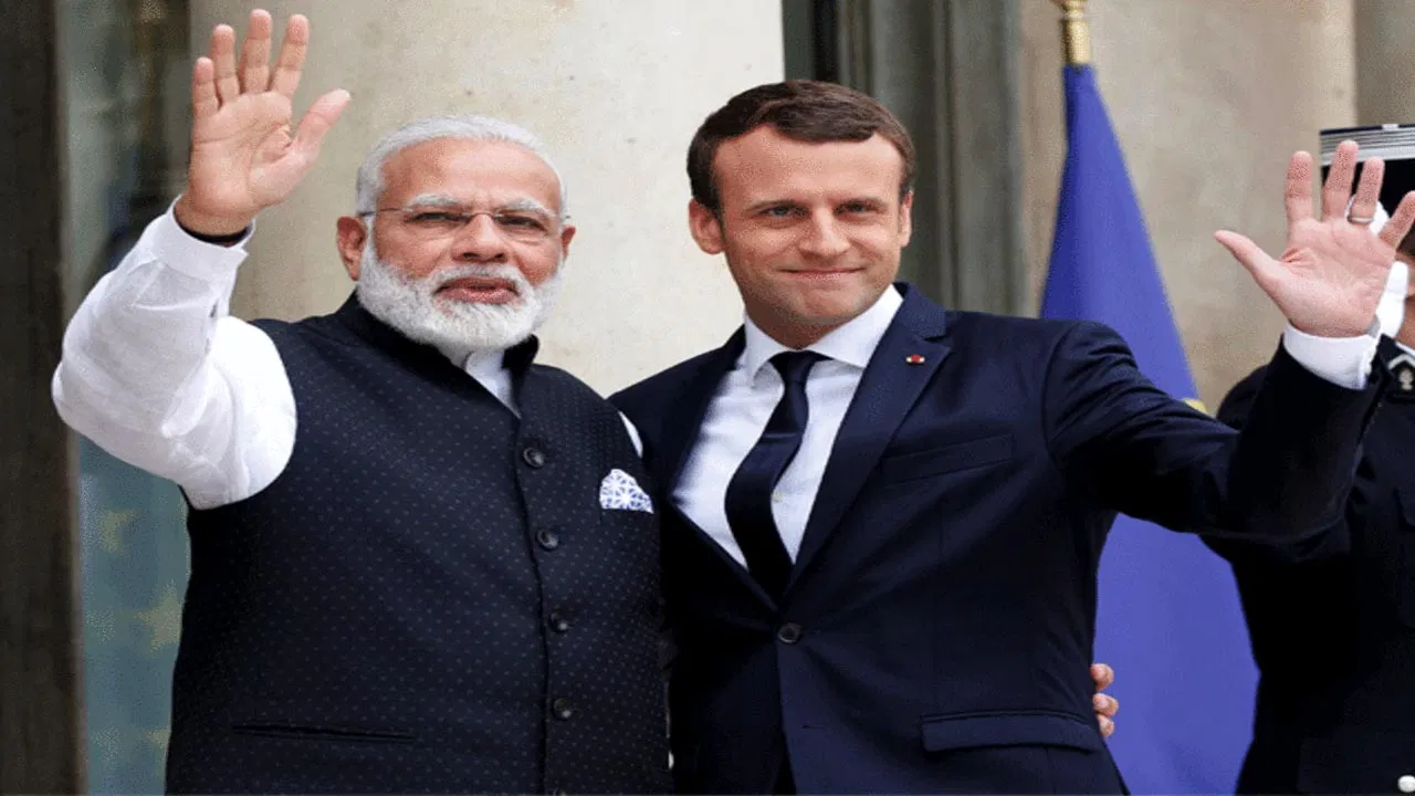 Narendra Modi : మోదీ, మాక్రాన్‌ల మధ్య ఫోన్ చర్చ