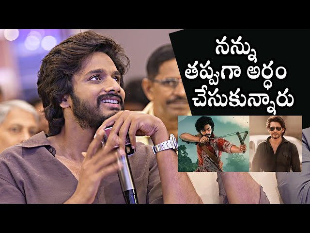 Vaartha live news : Teja Sajja : ‘మిరాయ్‌’లో మహేశ్ బాబు లేరని వెల్లడి : తేజా సజ్జా