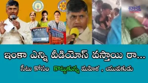APSRTC – సీటు కోసం మహిళ, యువకుడు..డిష్యుం.. డిష్యుం