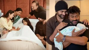 Chiranjeevi – మ‌న‌వ‌డిని ముద్దాడిన మెగాస్టార్ చిరంజీవి