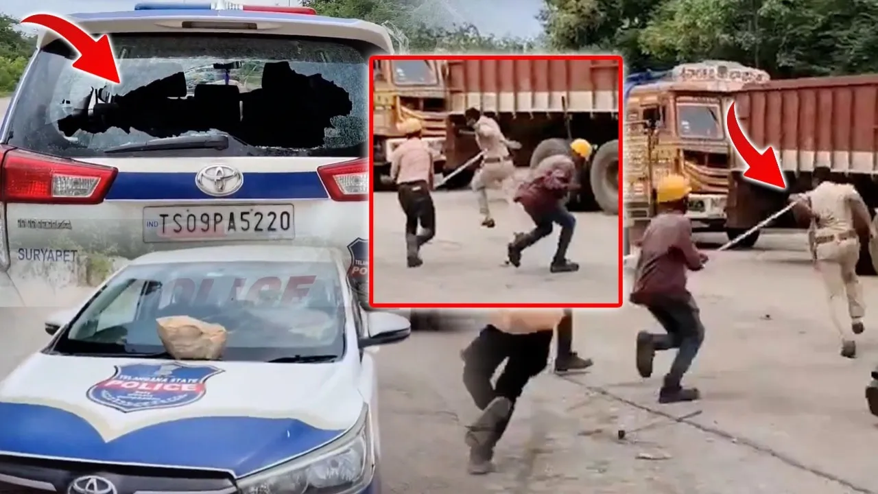 సూర్యాపేటలో హైటెన్షన్: బీహార్ కార్మికులు పోలీసులపై దాడి, ఫ్యాక్టరీ ఆందోళన