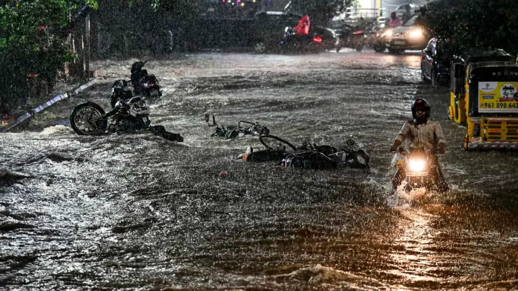 Hyderabad rainfall