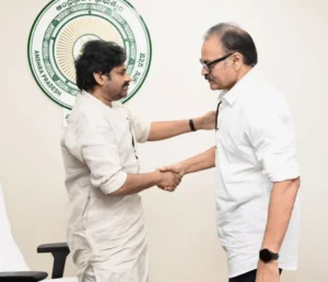 తొలిసారి సమావేశాలకు హాజరయ్యే ముందు పవన్ కళ్యాణ్ ను కలిసిన నాగబాబు