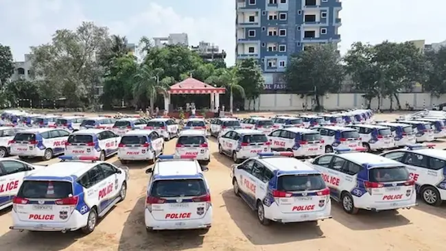 News telugu: Hyderabad: హైదరాబాద్ పోలీసు వాహనాల నెంబర్ ప్లేట్లపై మార్పులు