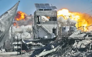 Israel Hamas War-గాజా స్ట్రిప్‌పై ఇజ్రాయెల్ భారీ దాడులు