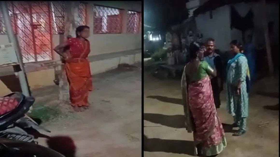 Tamil Nadu – భూవివాదం ..మహిళను చెట్టుకు కట్టేసి దాడి