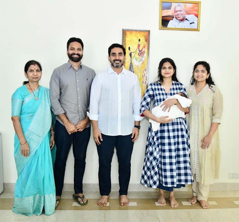 Breaking News – Lokesh : రామ్మోహన్ నాయుడు కుమారుడికి లోకేశ్ ఆశీస్సులు