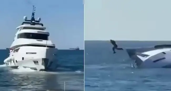 Latest Telugu news: Luxury Yacht – సముద్రంలో మునిగిపోయిన లగ్జరీ నౌక