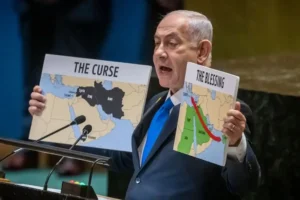 UNO లో నెతన్యాహు ప్రసంగంతో నేతలు పరుగులు