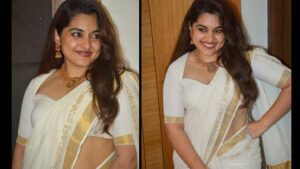 ఓనమ్ వేడుకల్లో నివేదా థామస్ అబ్బా అనిపించింది