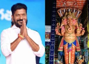కాసేపట్లో ఖైరతాబాద్ మహాగణపతిని దర్శించుకోనున్న సీఎం రేవంత్ రెడ్డి