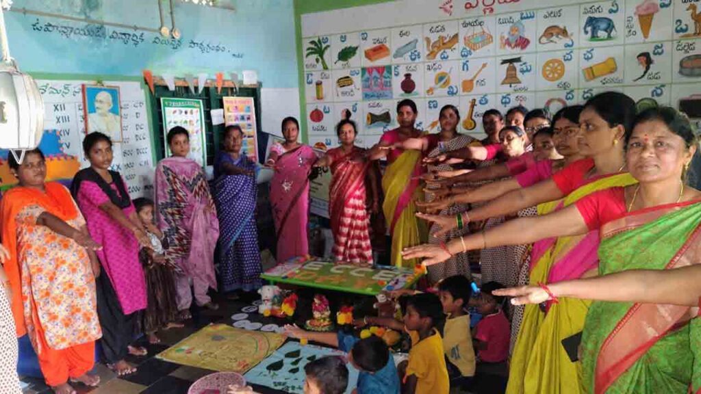 vaartha live news : Mancherial : పౌష్టికాహారం అందించాలి.. పోషణమాసం కార్యక్రమంలో సీడీపీవో