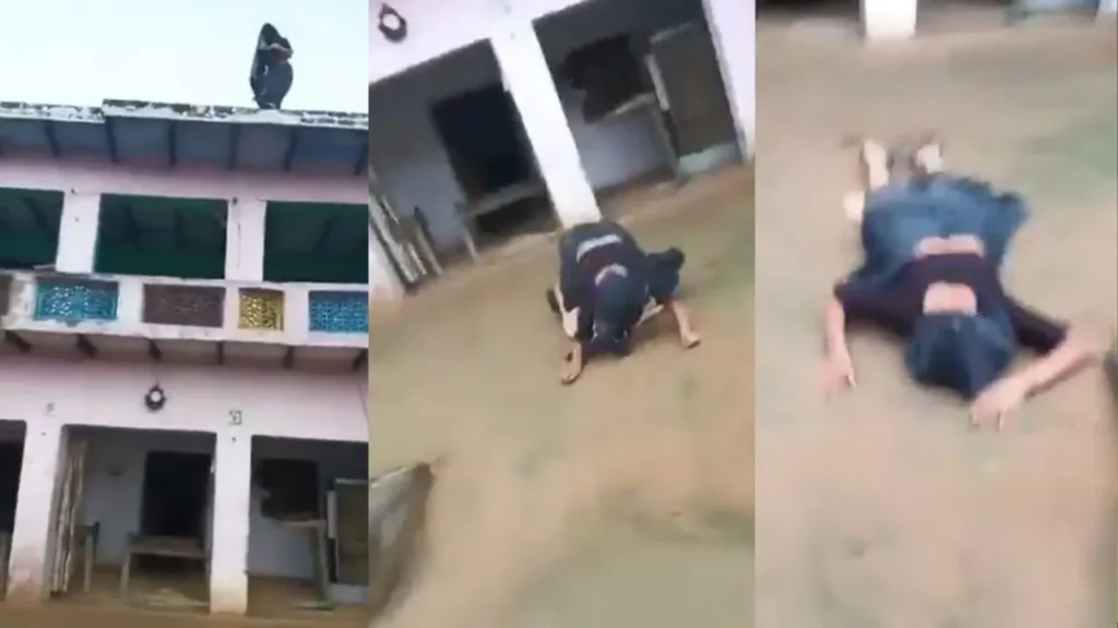 Breaking News :  కిందికి దూకి చావు అన్న భర్త.. బిల్డింగ్ పైనుంచి దూకేసిన భార్య