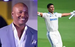 జైస్వాల్‌ను అభినందించిన బ్రయాన్ లారా