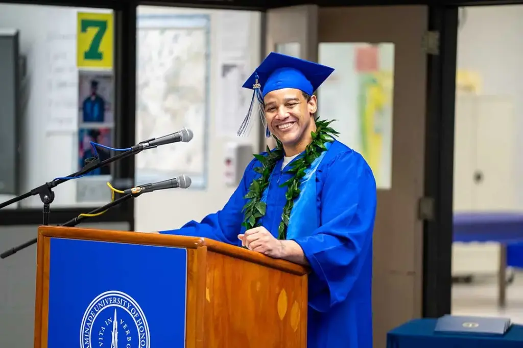 Prison students success