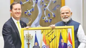 భారత్‌కు అమెరికా కొత్త రాయబారిగా సెర్గియో గోర్ నియామకం