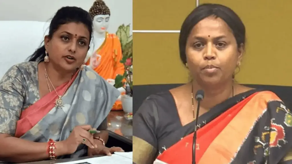 News Telugu: Roja: ఆ పాపం మీదే: రోజాపై పంచుమర్తి అనురాధ ఫైర్