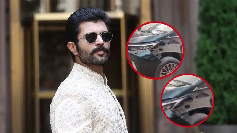 Vijay Devarakonda Accident : విజయ్ దేవరకొండ కారుకు ప్రమాదం..ఫ్యాన్స్ లో అనుమానాలు..!!
