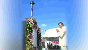 పోలీస్ అమరవీరుల సంస్మరణకు సీఎం చంద్రబాబు నివాళి