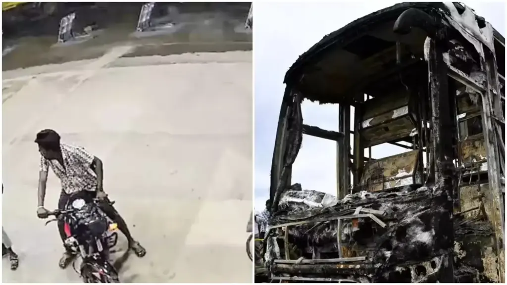 News Telugu: kurnool: కర్నూలు బస్సు ప్రమాదం వెలుగులోకి కొత్త కోణం