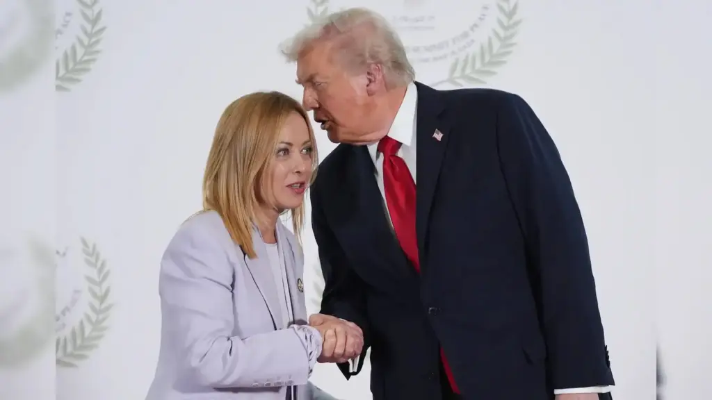 News Telugu: Giorgia Meloni: మీరు చాలా అందంగా ఉన్నారు: ట్రంప్ సరదా కామెంట్