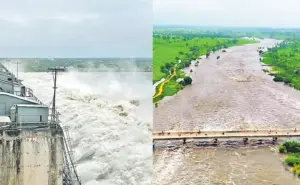 గోదావరి ఉప్పొంగు, కృష్ణమ్మ ఉధృతి