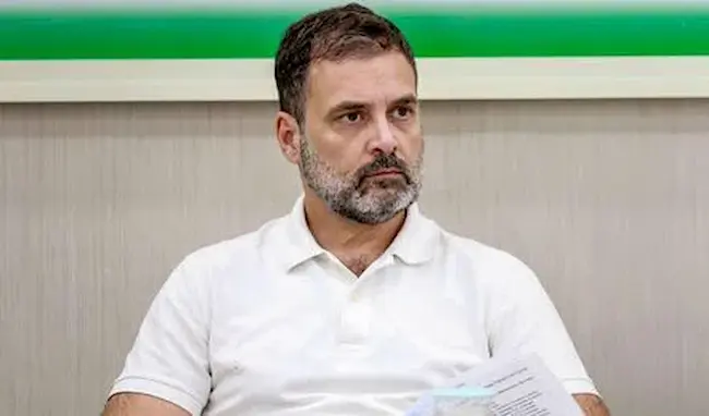 Rahul Gandhi : ట్రంప్ను చూసి మోదీ భయపడ్డారు : రాహుల్ గాంధీ