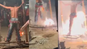 టపాసుల మోజు ప్రమాదంలోకి