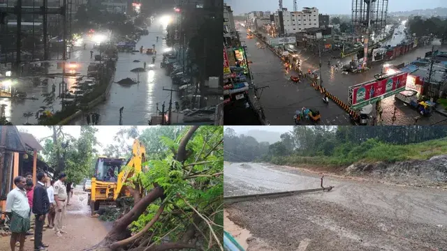 Telugu News: Montha Cyclone: రెండు తెలుగు రాష్ట్రాల్లో మొంథా తుఫాన్‌ బీభత్సం
