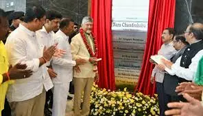 సిఆర్డిఎ భవనం ప్రారంభం