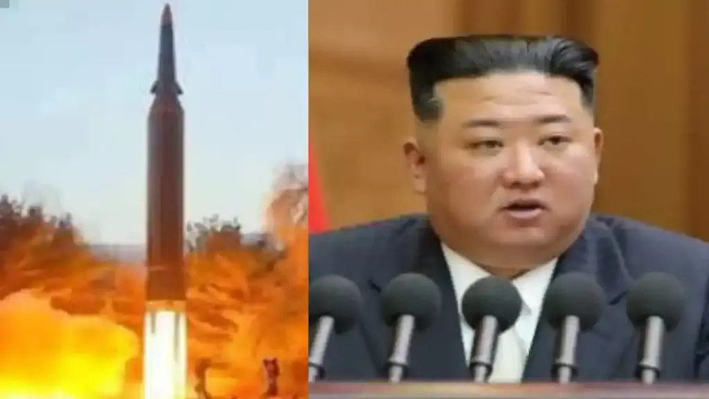 Kim: క్షిపణిని ప్రదర్శించి..వణికిస్తున్నఉత్తర కొరియా