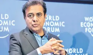 ప్రతిష్ఠాత్మక గ్లోబల్ సదస్సుకు కెటిఆర్ కు ఆహ్వానం