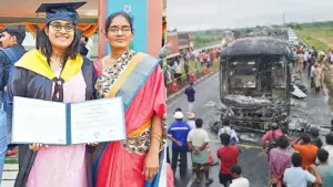 అంతులేని ఆమె వేదన.. భర్త కూతురు కోల్పోయిన విషాదం