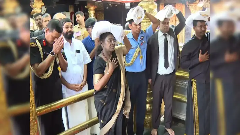 Latest Telugu News: President: శబరిమల ఆలయంలో ప్రత్యేక పూజలు చేసిన ద్రౌపది ముర్ము