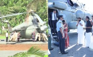 కేరళ రాష్ట్రపతి ద్రౌపది ముర్ము హెలికాప్టర్ ప్రమాదం