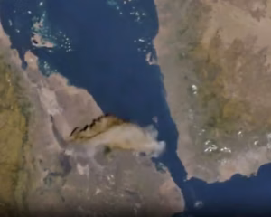 Ethiopia volcano eruption