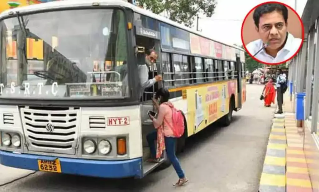 News Telugu: KTR: ఆర్టీసీ బస్సు ఛార్జి పెంపు పై కేటీఆర్ కి నెటిజన్ ఆవేదన