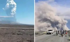 హేలీ గుబ్బి విస్పోటనం.. భారత్ కు తప్పిన ముప్పు