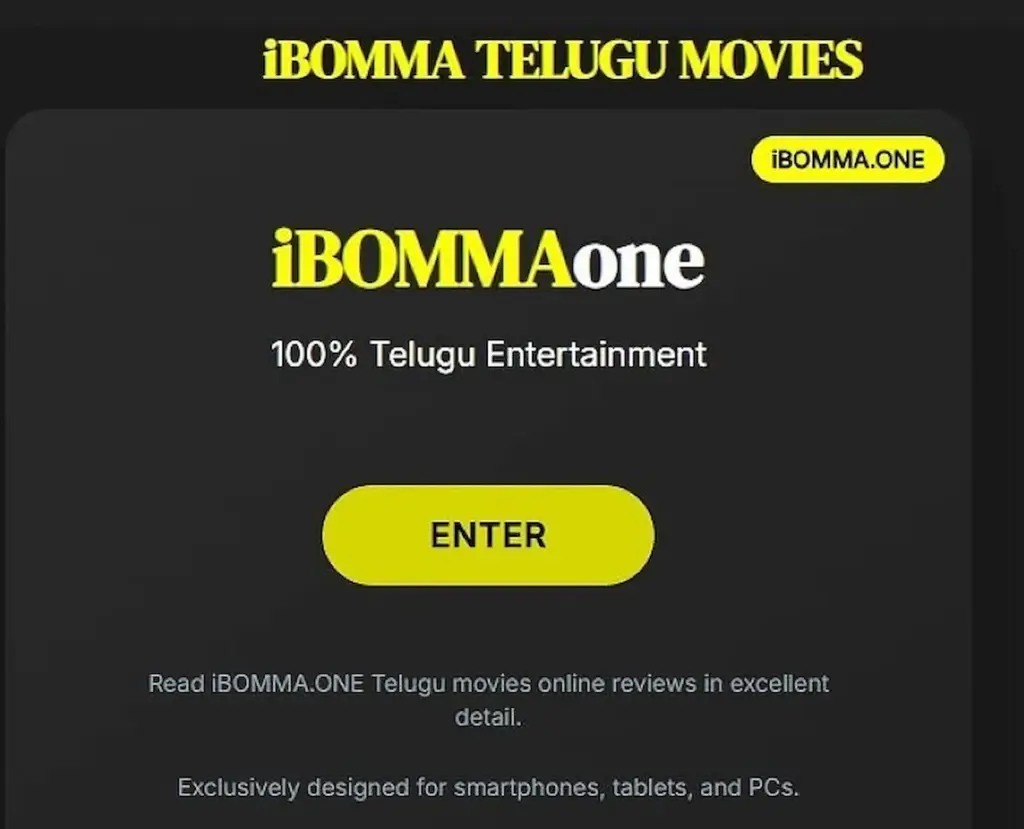 Latest News: iBomma: ‘ఐబొమ్మ వన్’ పేరుతో మరో పైరసీ వెబ్‌సైట్